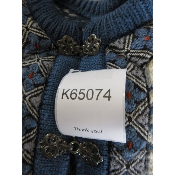 VINTAGE Dale Of Norway Sweater Medium Skandia Cardigan Nordic Ski - Picture 12 of 12
